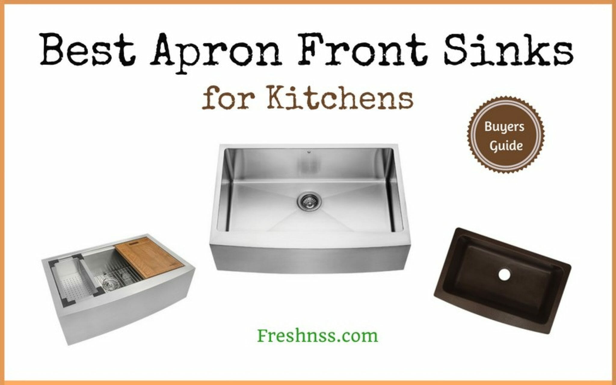 11 Best Apron Front Sinks for Kitchens (2023 Buyers Guide) Freshnss