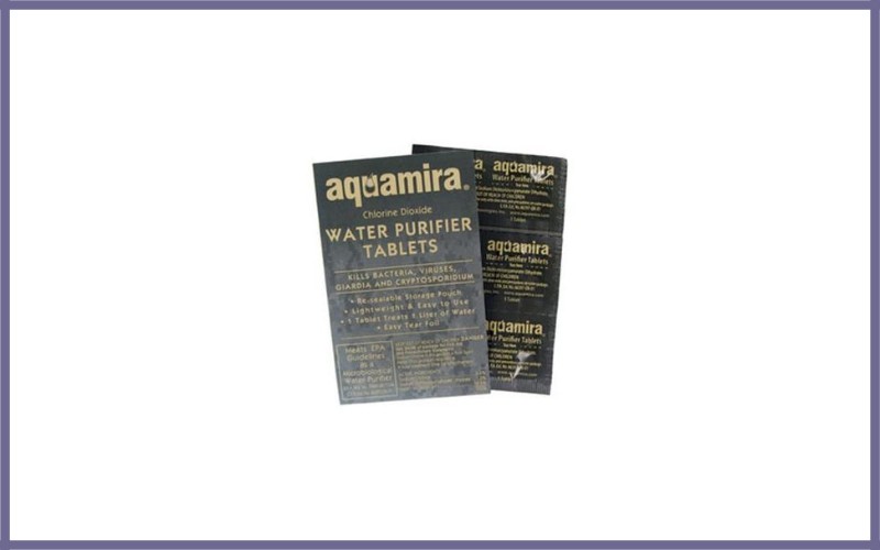 Aquamira Water Purification Tablets Review