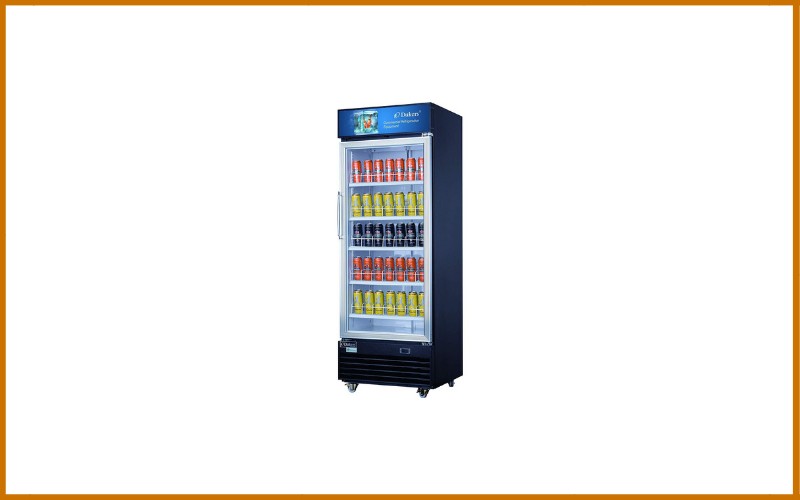 Dukers DSM-15R 14.7 Cu Ft Commercial Display Cooler Merchandiser Refrigerator Review