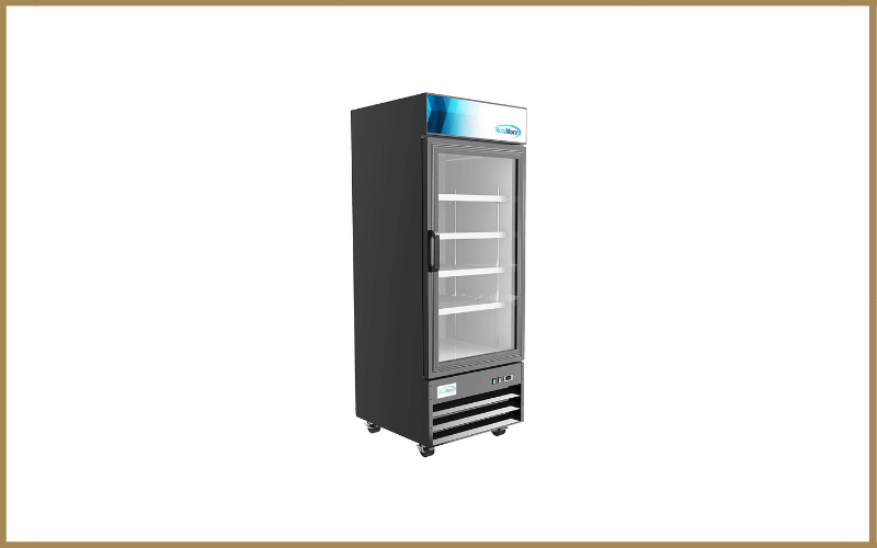 Koolmore 29″ Commercial Glass 1 Door Display Refrigerator Merchandiser Upright Beverage Cooler with LED Lighting Review