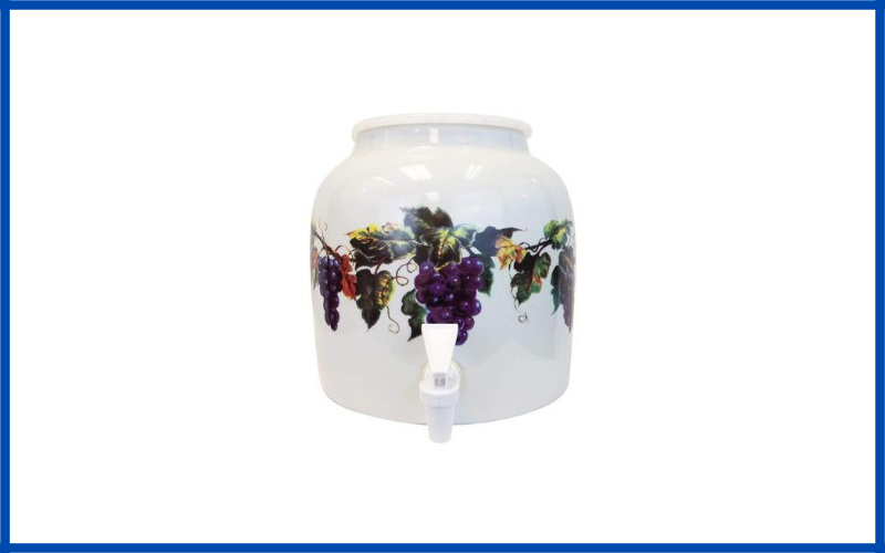 For Your Water 2.5 Gallon Porcelain Grape Water Crock Review