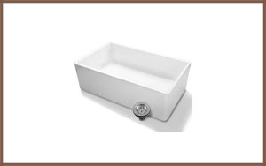 Luxury 30 Inch Pure Fireclay Modern Farmhouse Kitchen Sink By Fossil Blu Review