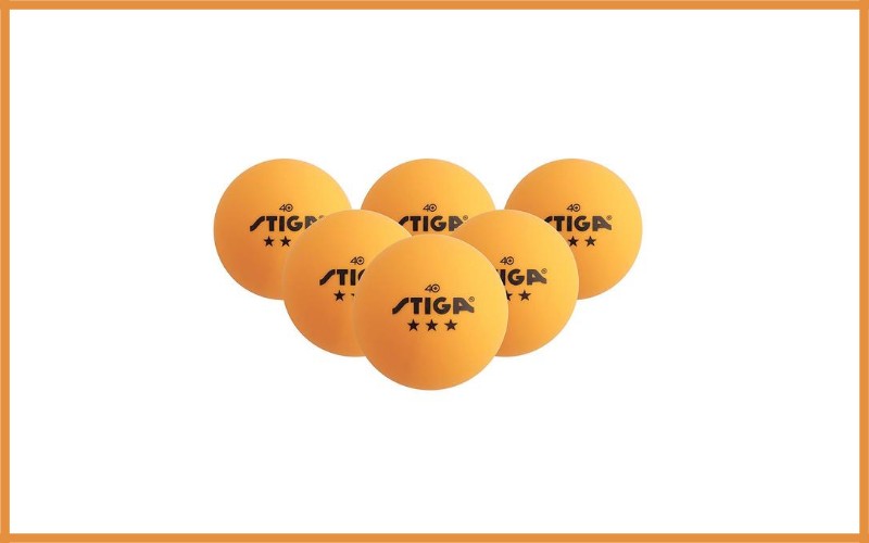 Stiga 3 Star Superior Quality Orange Table Tennis Balls Review