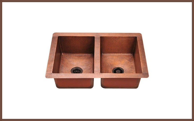 902 Double Equal Bowl Copper Sink By Mr Direct Review