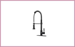Bokalya Kitchen Faucet Commercial Farmhouse Spring Oil Rubbed Bronze Faucet Review