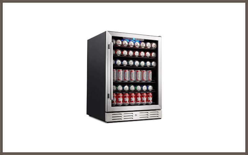 Kalamera 24 Inch Beverage Refrigerator 175 Can Built In Or Freestanding Single Zone Touch Control Review
