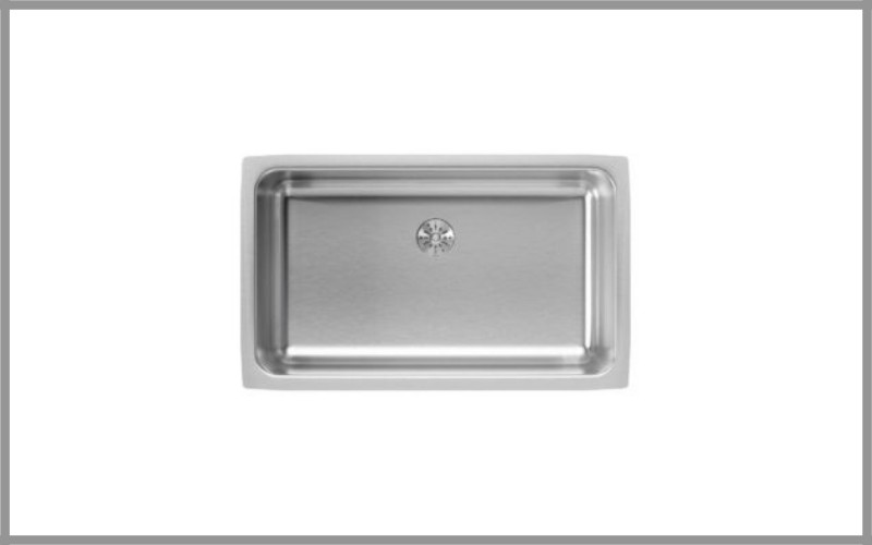 Elkay Lustertone Single Bowl Undermount Stainless Steel Kitchen Sink With Perfect Drain Review