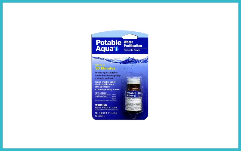Potable Aqua Water Purification Treatment Review