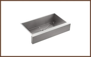 Undercounter Single Basin Stainless Steel Sink With Shortened Apron Front For 36 Inch Cabinet By Kohler Review
