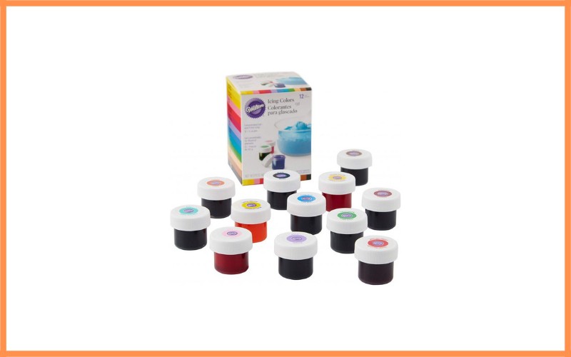 Wilton 12 Count Gel Based Icing Colors Review