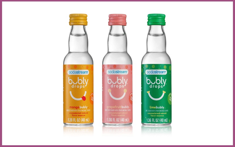 Best SodaStream Flavors Bubly Flavor Drops