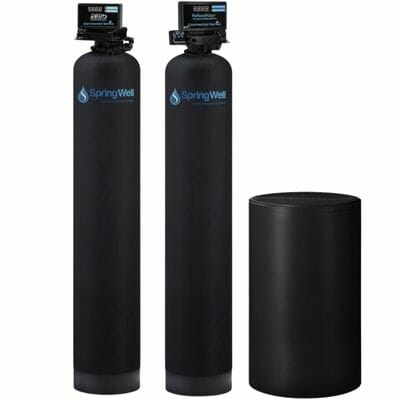 Best Whole House Water Filter and Softener Combo Reviews_SpringWell Well Water Filter and Salt Based Water Softener