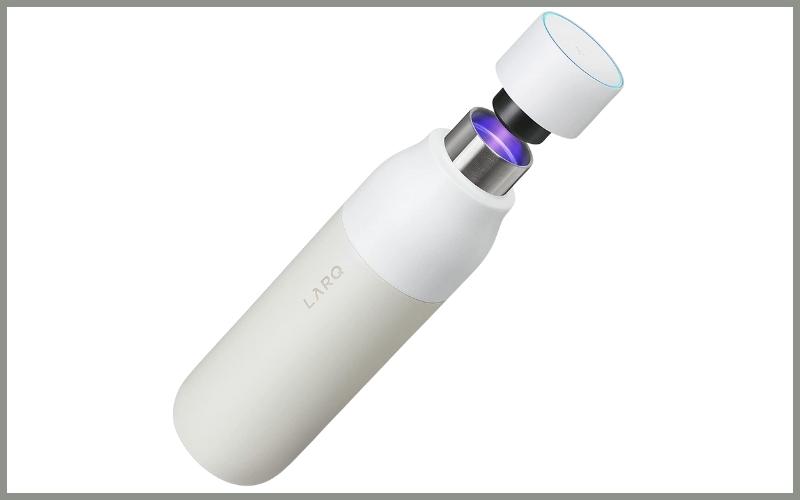 LARQ Bottle PureVis - Self-Cleaning and Insulated Stainless Steel Water Bottle with Award-winning Design and UV Water Purifier_Best Filtered Water Bottle Review