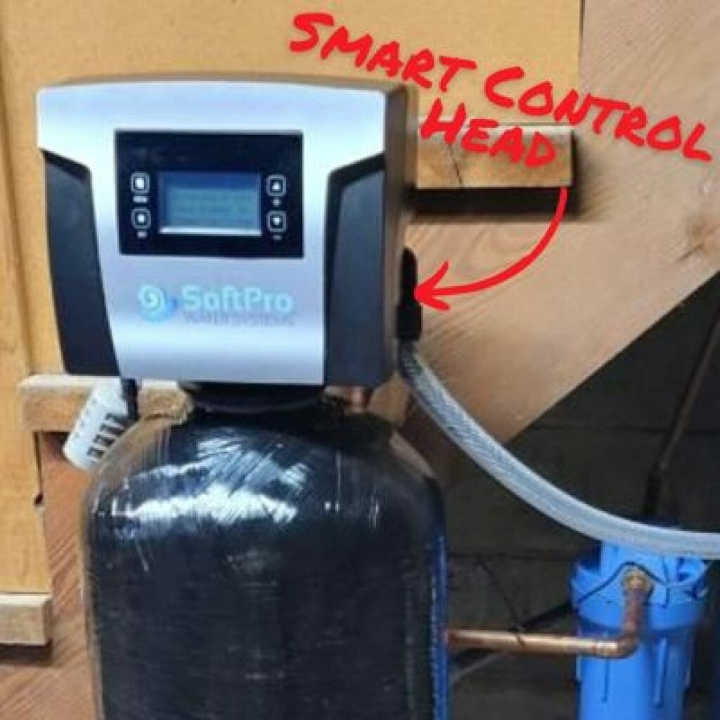 SoftPro Iron Master AIO Water Filter_Smart Control Head Display