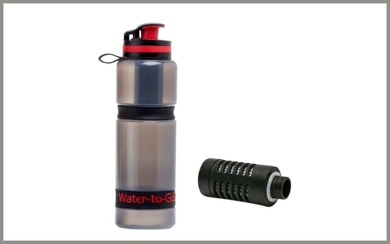 Water To Go Active Water Purifier Bottle Water Filtration System_Filter Straw Lid for Hydro Flask Bottles_Best Filtered Water Bottle Review