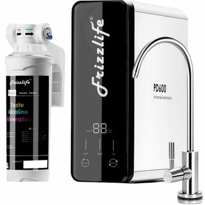 Best Tankless Reverse Osmosis System Review_Frizzlife Tankless Reverse Osmosis System With Alkaline Remineralization PD600