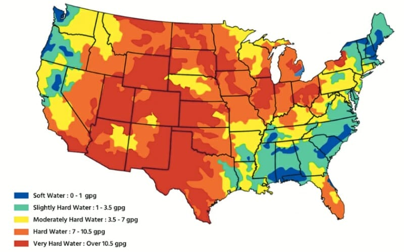 How Much Does A Water Softener Cost_Hard Water Map