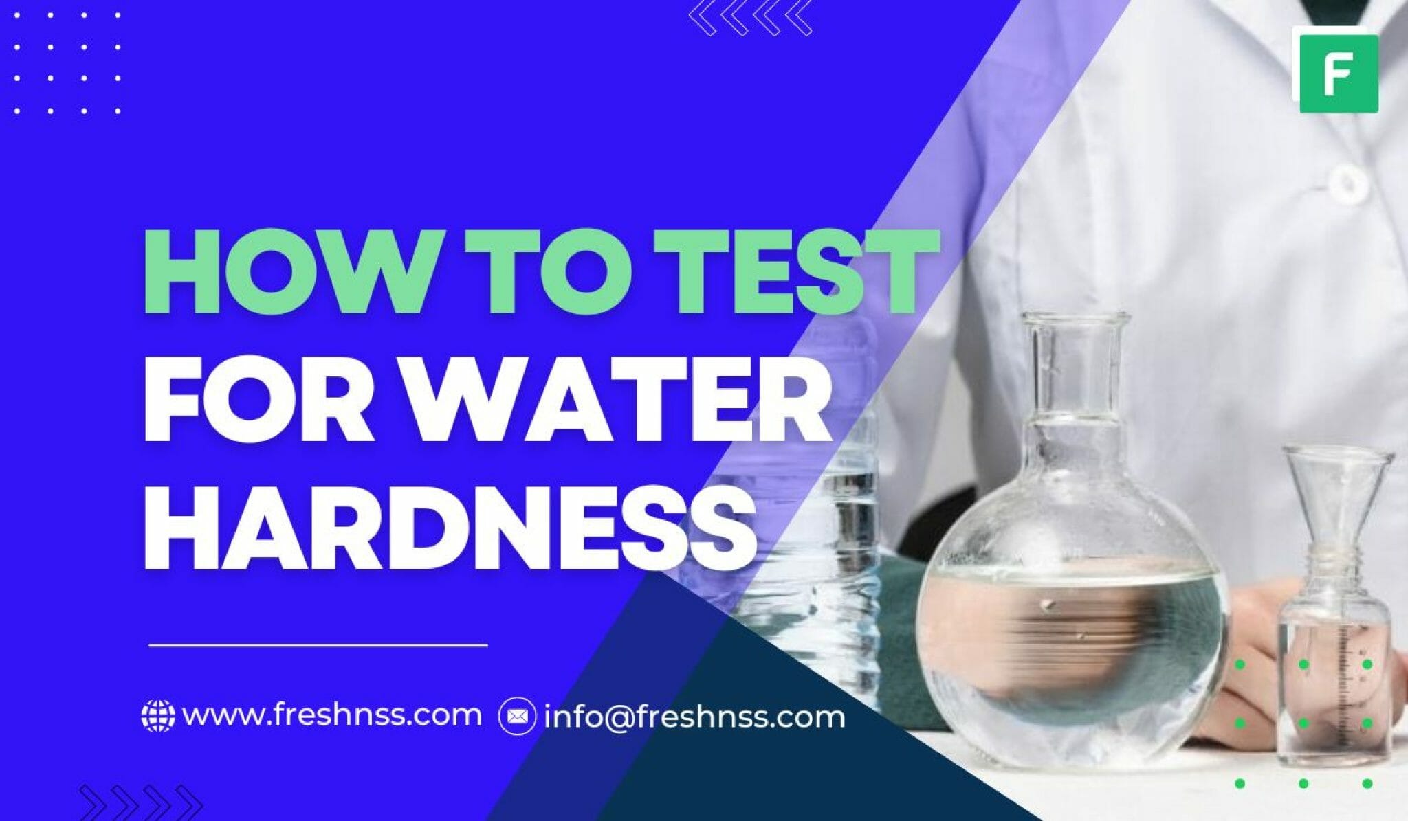 How To Test For Water Hardness? Freshnss