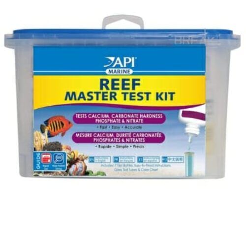 Keep your aquarium crystal clean with the API test kit to do frequent water checks on your water levels.