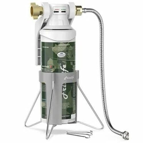 Reduces chlorine, lead, heavy metals, bad odors and provides high water pressure.
