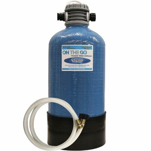 Amongst the highest flow rate portable softener you can get for larger water demands.