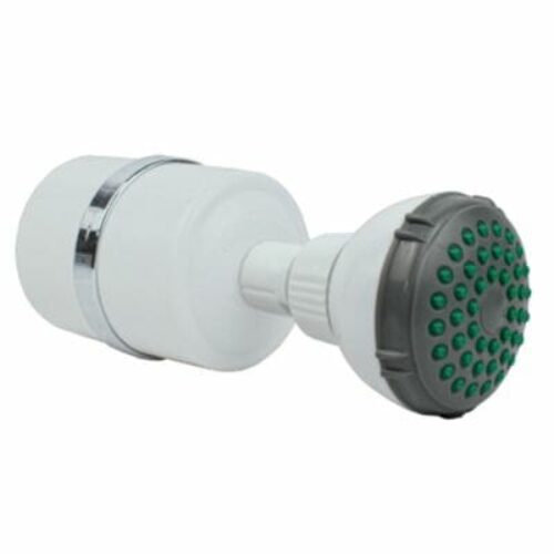 Being the most advanced shower filter in the market, it is pH balanced and removes pesticides, sulfur, heavy metals, hydrogen sulfide, and other elements.