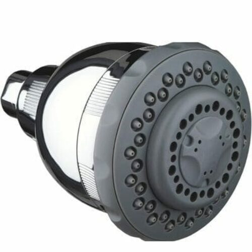 Its filter can be up to 6 months or 10,000 gallons and limits passage and growth of bacteria for cleaner and softer water.