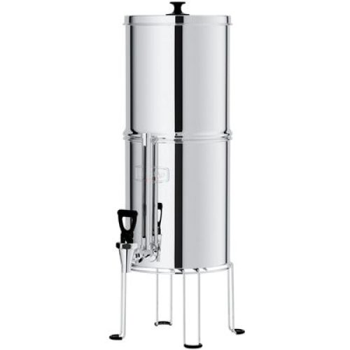 This water filter system comes with a 2.25-gallon large capacity and has passed authoritative NSF/ANSI 372 certification.