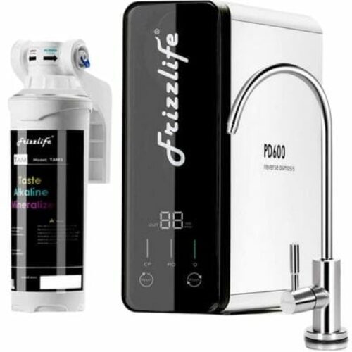 Thanks to advanced water-saving technology, the Frizzlife system can save up to 450% more water compared with conventional RO filter systems making it a very economical choice.