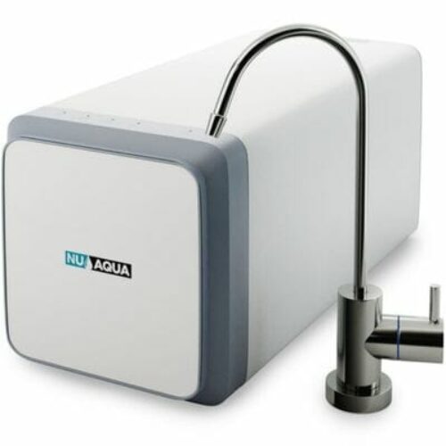 This high efficiency tankless RO unit has a 2:1 pure to waste ratio making it one of the most efficient reverse osmosis systems on the market. 