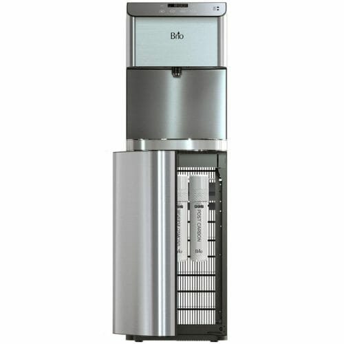 The only true touchless bottleless water cooler with a 4-stage RO system and UV self cleaning capabilities all in one.