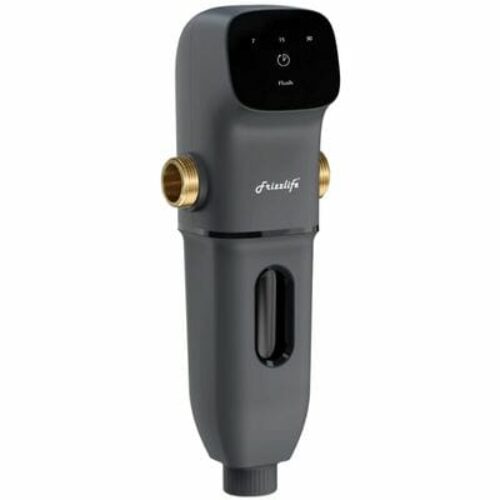 Uses a 40-micron pore-sized stainless steel mesh filter and is effective in capturing 99% of the large particulates.