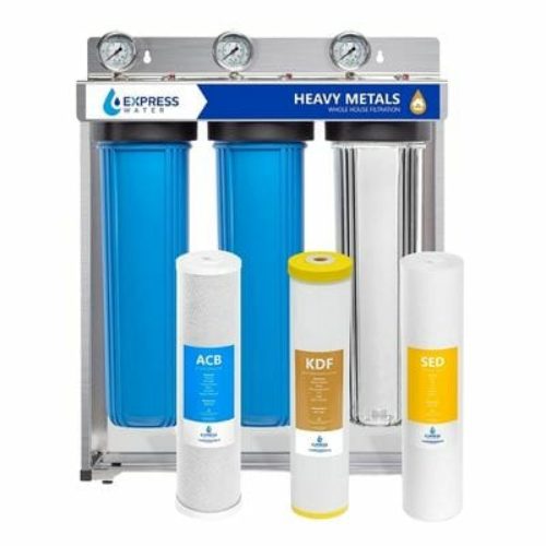 Durable and has easy to replace water filter cartridge, reduces harmful impurities and dangerous heavy metals.