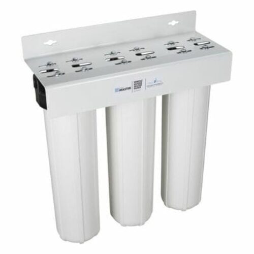 Can produce up to 15 gallon per minute due to its massive filter housings and iron purification removal is up to 95%.