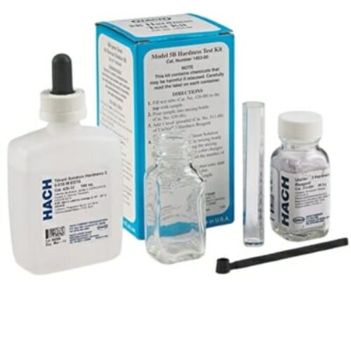 This kit tests specifically for water hardness if you are experiencing limescale or calcium build-up. 