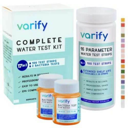 Check out 17 different variables with a quick and inexpensive home test strip test kit.